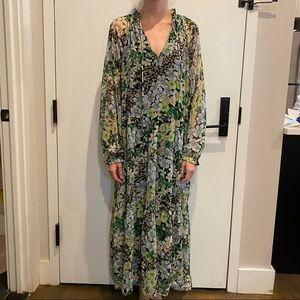 H&M Floral Boho Maxi Dress